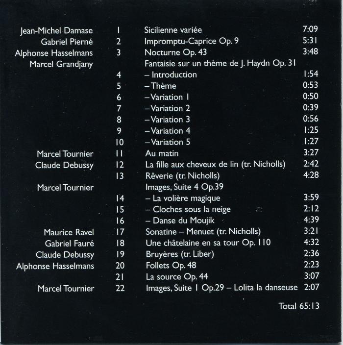 Alison Nicholls - Solo Harp - Available NOW!